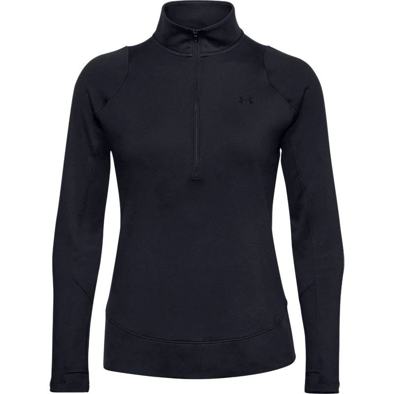 Under Armour Women's Storm Midlayer Half Zip Black / Black 5 Under Armour Women's Storm Midlayer Half Zip Black / Black - Image 5