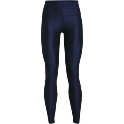 Under Armour Women's HeatGear® Armour No-Slip Waistband Branded Leggings Midnight Navy / Mineral Blue -Araeom Shop s7.ps1361046 410 hf