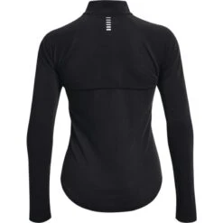 Under Armour Women's UA Streaker Run Half Zip Top Black / Reflective -Araeom Shop s7.ps1361375 001 hb