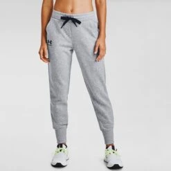 Under Armour Women's Rival Fleece Joggers Grey