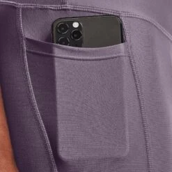 Under Armour Women's HeatGear® Armour High Rise Full Length Leggings Club Purple / Purple Switch -Araeom Shop s7.v5 1365336 530 sidedet