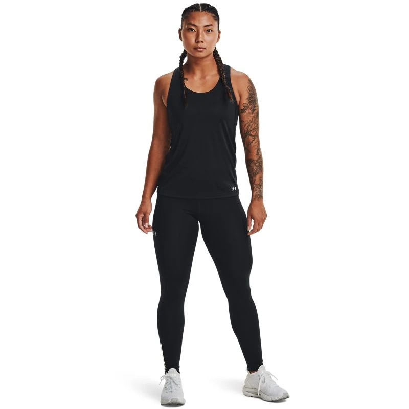 Under Armour Women's UA Fly Fast 3.0 Tights Black / Black / Reflective 2 Under Armour Women's UA Fly Fast 3.0 Tights Black / Black / Reflective - Image 2