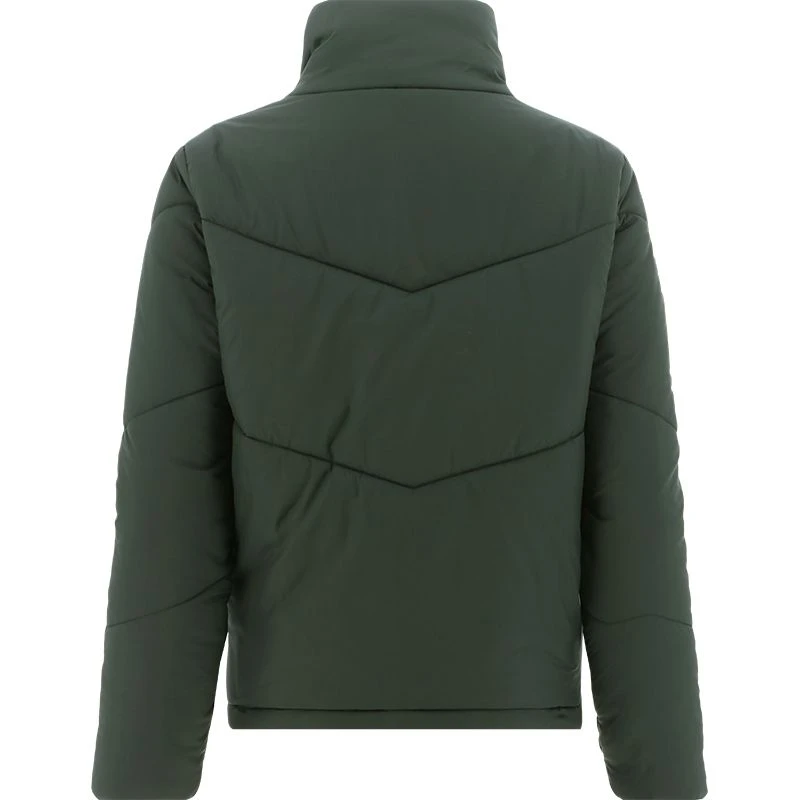 Women's Selena Boxy Puffer Jacket Green / Gold 2 Women's Selena Boxy Puffer Jacket Green / Gold - Image 2