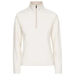 Trespass Women's Skylar Half Zip Fleece Ghost