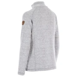 Trespass Women's Tenderness Half Zip Fleece Grey Marl -Araeom Shop tenderness faflcatr0001 grm b