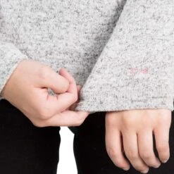 Trespass Women's Tenderness Half Zip Fleece Grey Marl -Araeom Shop tenderness faflcatr0001 grm m04