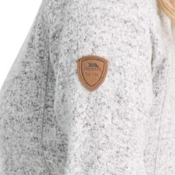 Trespass Women's Tenderness Half Zip Fleece Grey Marl -Araeom Shop tenderness faflcatr0001 grm m05