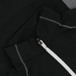 Under Armour Women's UA Cosy Half Zip Top Black / White 8 Under Armour Women's UA Cosy Half Zip Top Black / White -Araeom Shop ua womens cosy hz blk wht 1370199001s 4