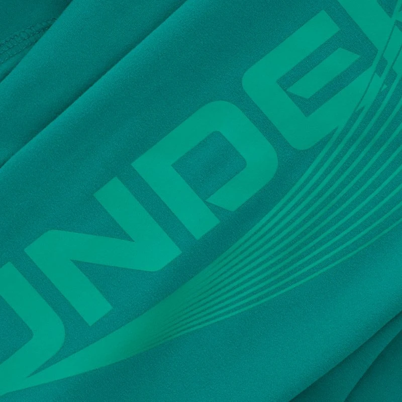 Under Armour Women's UA Motion Ankle Leggings Coastal Teal / Birdie Green 4 Under Armour Women's UA Motion Ankle Leggings Coastal Teal / Birdie Green - Image 4