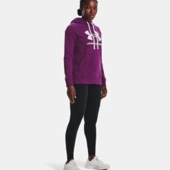 Under Armour Women's Rival Fleece Logo Hoodie Rivalry / White 9 Under Armour Women's Rival Fleece Logo Hoodie Rivalry / White -Araeom Shop v5 1356318 514 fsf