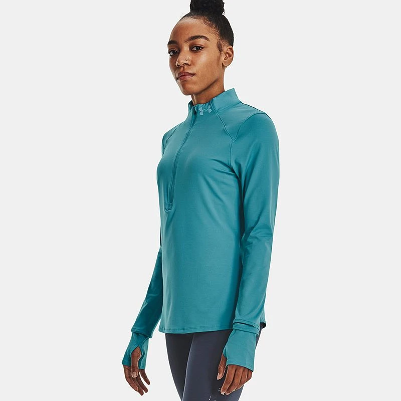 Under Armour Women's UA Qualifier Run 2.0 Half Zip Glacierblue / Glacier Blue / Reflective 3 Under Armour Women's UA Qualifier Run 2.0 Half Zip Glacierblue / Glacier Blue / Reflective - Image 3