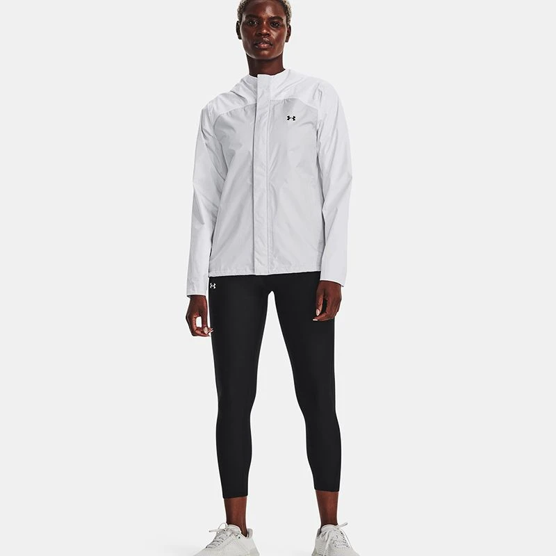 Under Armour Women's UA Stormproof Cloudstrike 2.0 Jacket White / Halo Grey 5 Under Armour Women's UA Stormproof Cloudstrike 2.0 Jacket White / Halo Grey - Image 5